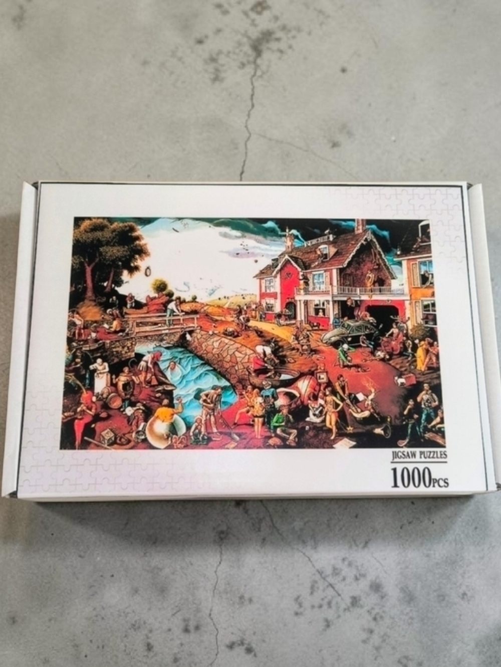1000pc Vintage Altamont,NY Town Scene Jigsaw Puzzle NEW and SEALED BOX